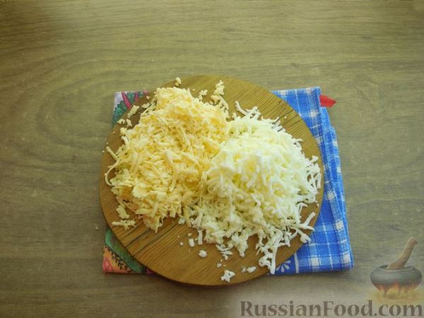 Картошка фри в духовке, с сырным соусом