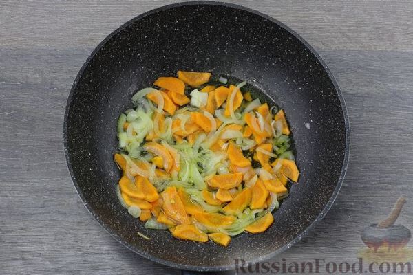 Рис с куриной печенью